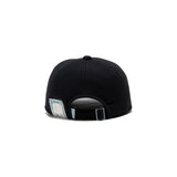 SQUARE WIDE CAP - Black 