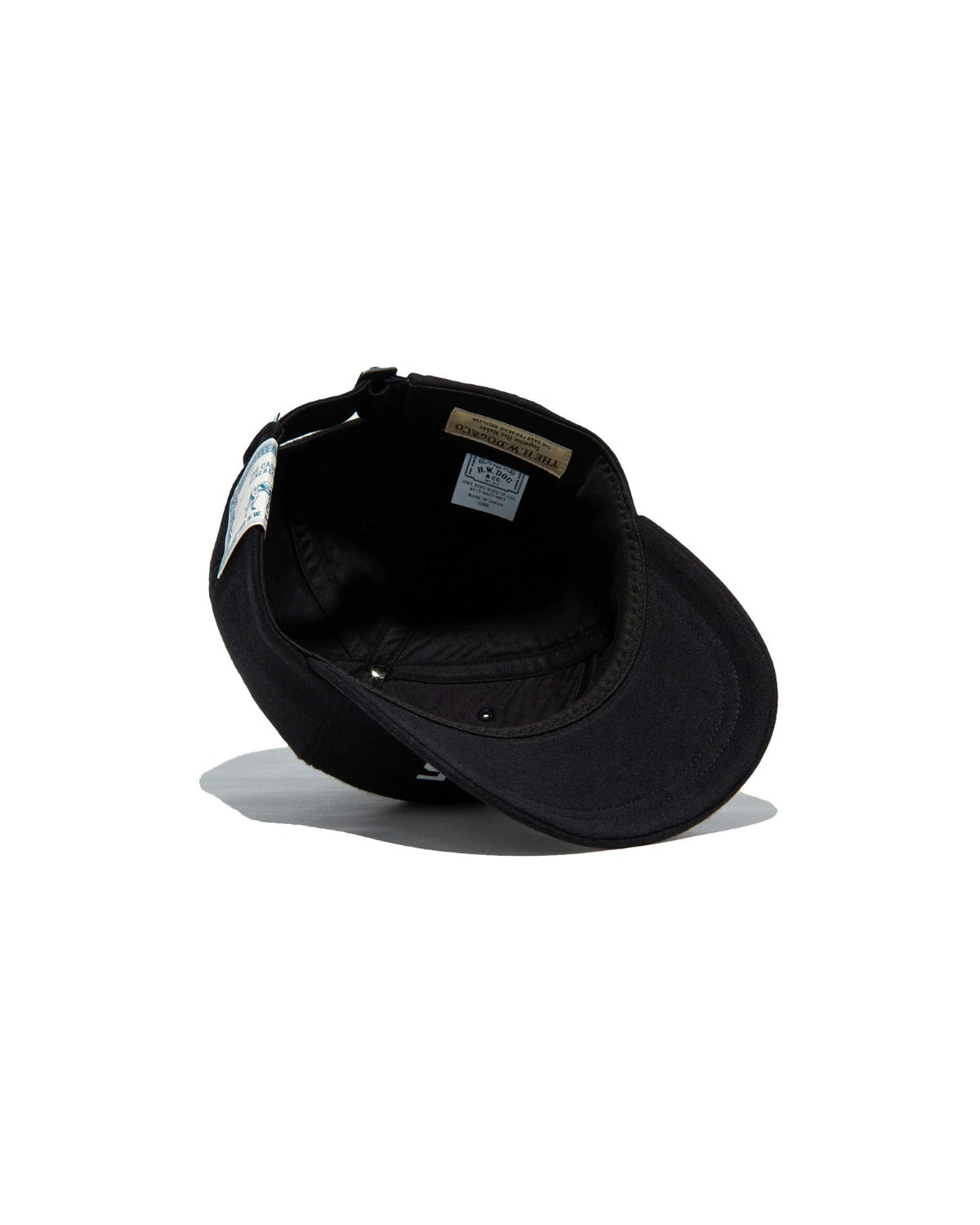 SQUARE WIDE CAP - Black – THE H.W.DOG&CO.
