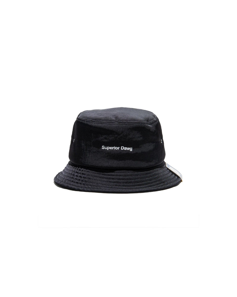 Down Brim Hat - Black