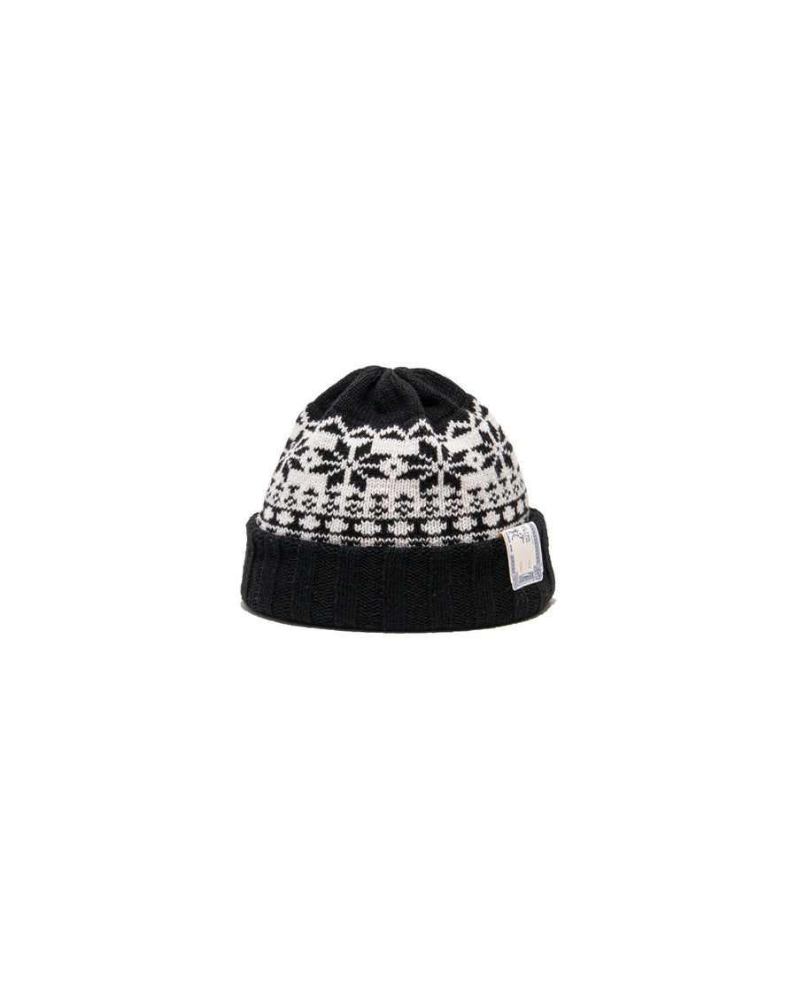 CRYSTAL BEANIE - Black