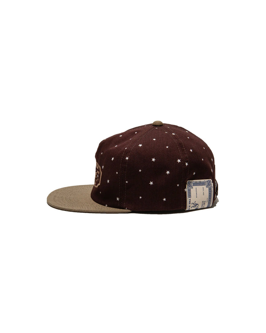 STARS CAP - Brown 