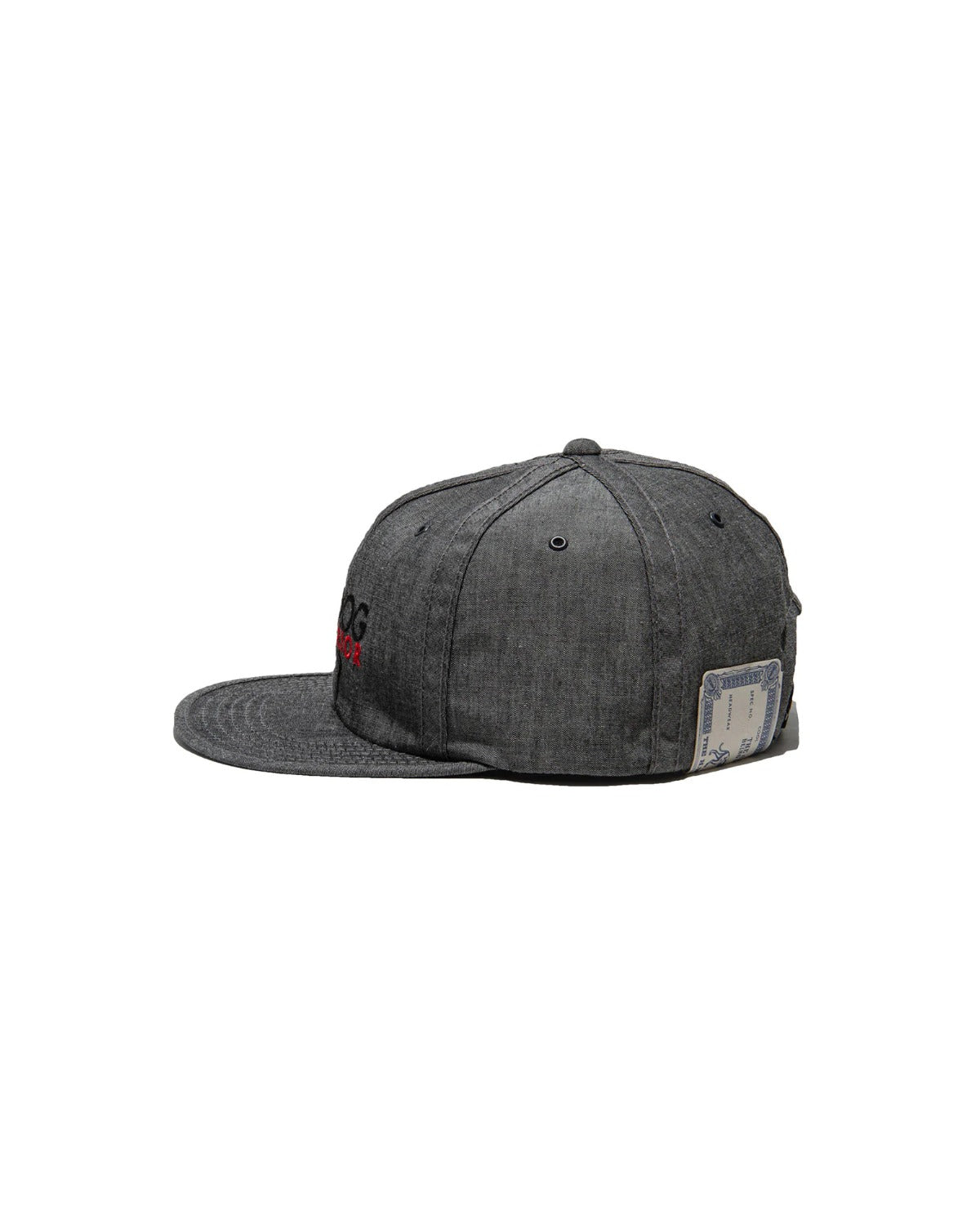 CHAMBRAY INSIDEOUT CAP - Gray – THE H.W.DOG&CO.