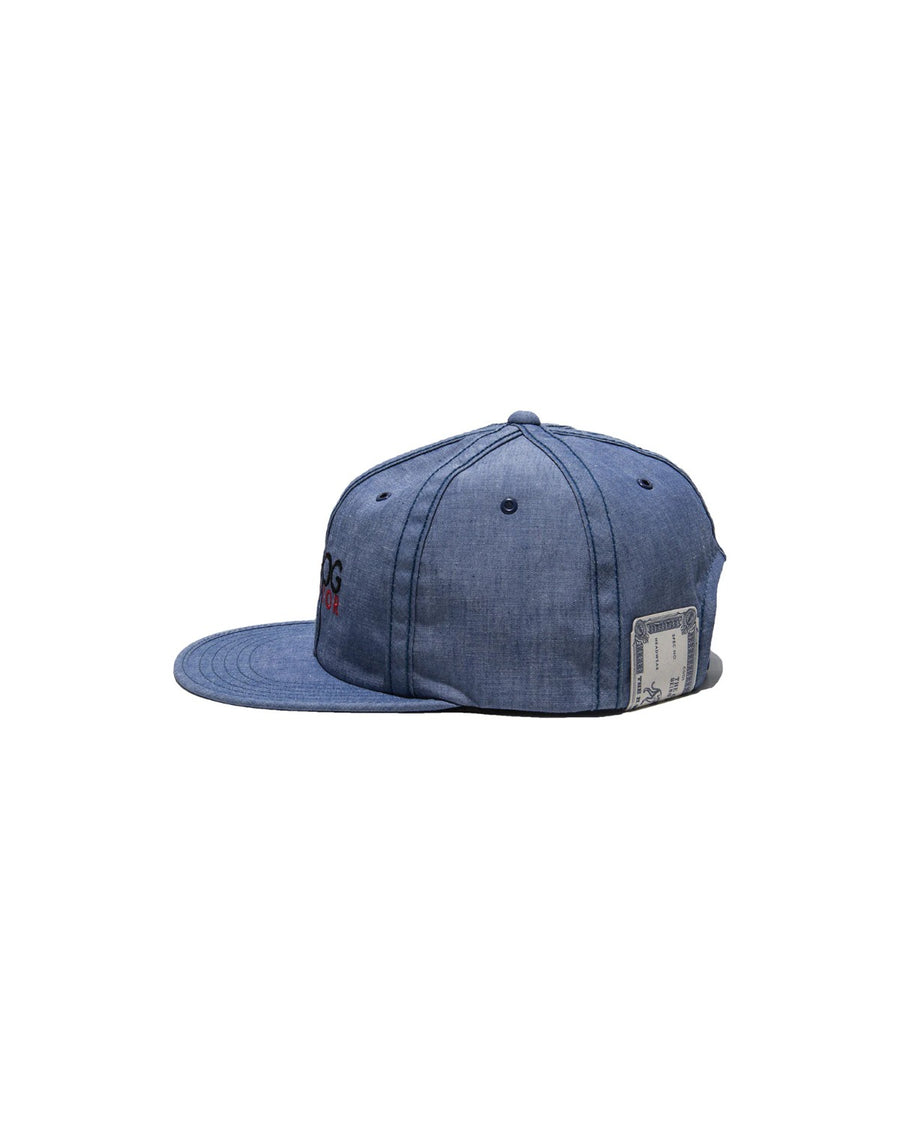 CHAMBRAY INSIDEOUT CAP - Blue 