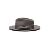 POLKAP RABBIT FUR FELT HAT - L.Grey