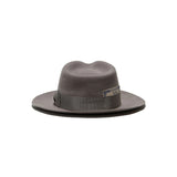 POLKAP RABBIT FUR FELT HAT - L.Grey