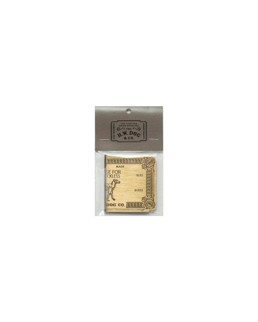 MONEY CLIP - Brass