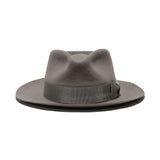 POLKAP RABBIT FUR FELT HAT - L.Grey
