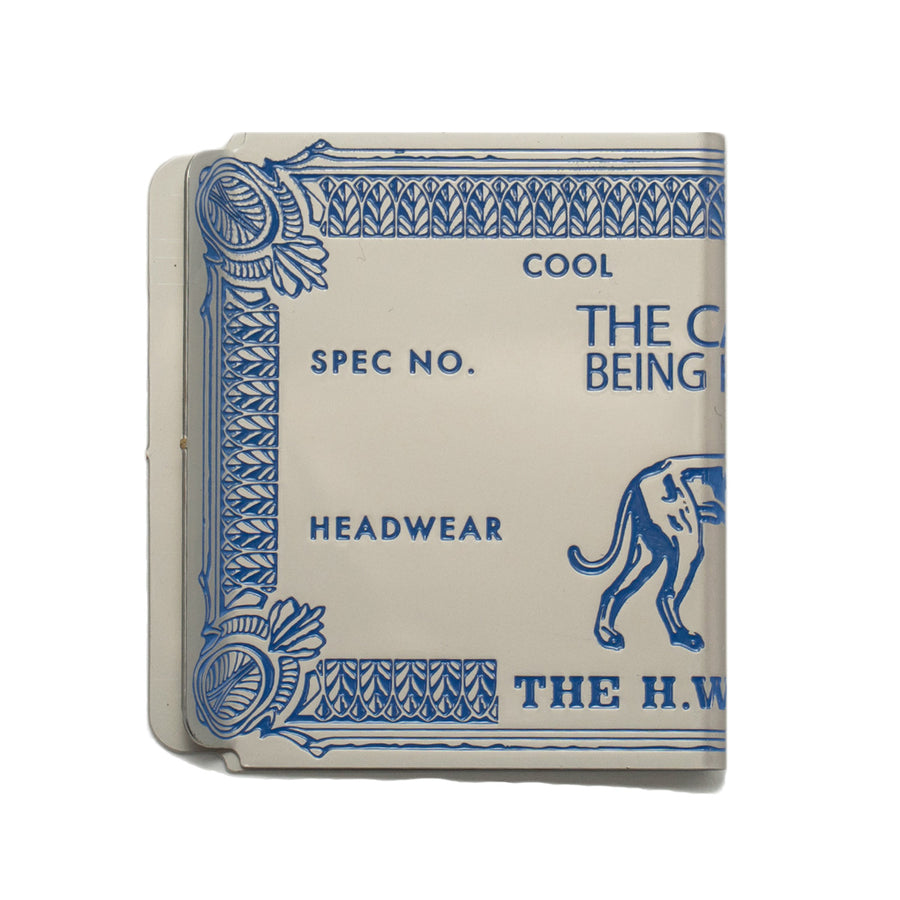 MONEY CLIP - Silver×Blue