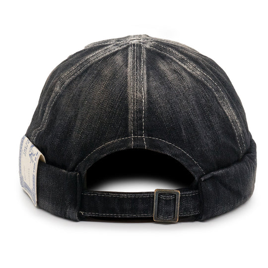 WASH DENIM ROLL CAP – THE H.W.DOG&CO.