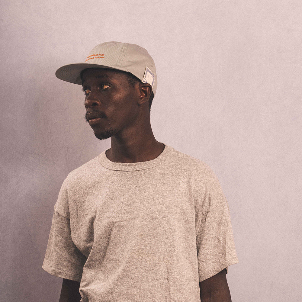BASE L.H.P THE.H.W.DOG&CO BURN SIDE CAP(ASH GRAY)
