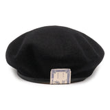 LEATHER BERET 62