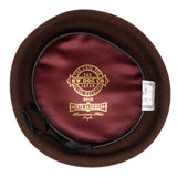 LEATHER BERET 62