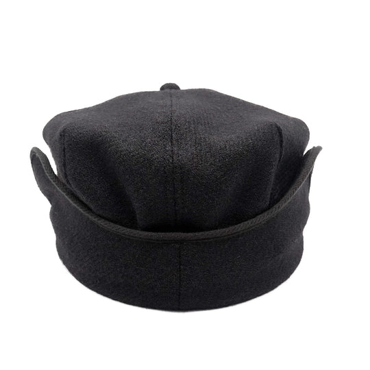 hn+DIE ダメージ キャスケット 黒系　エイチエヌプラスダイ h.NAOTO All Black h.NAOTO Style w/ Velvet Hat, Maxi Skirt, Doctor