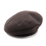 LEATHER BERET 62