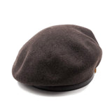 LEATHER BERET 63